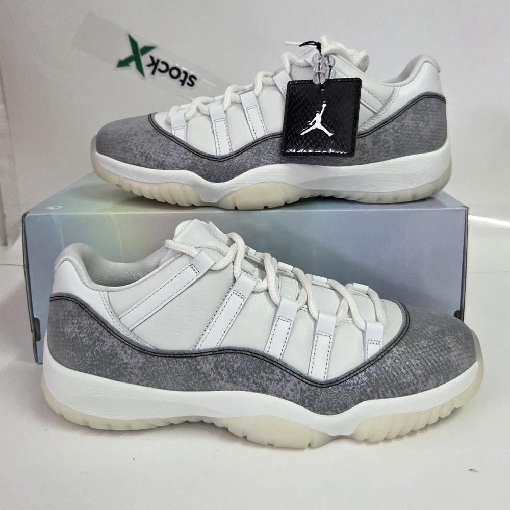 Air Jordan 11 'CNY Year of Snake' White Sneakers, Size 11 HQ7000-001 BNIB